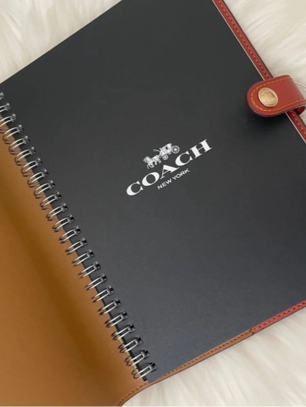 Coach authentic notebook